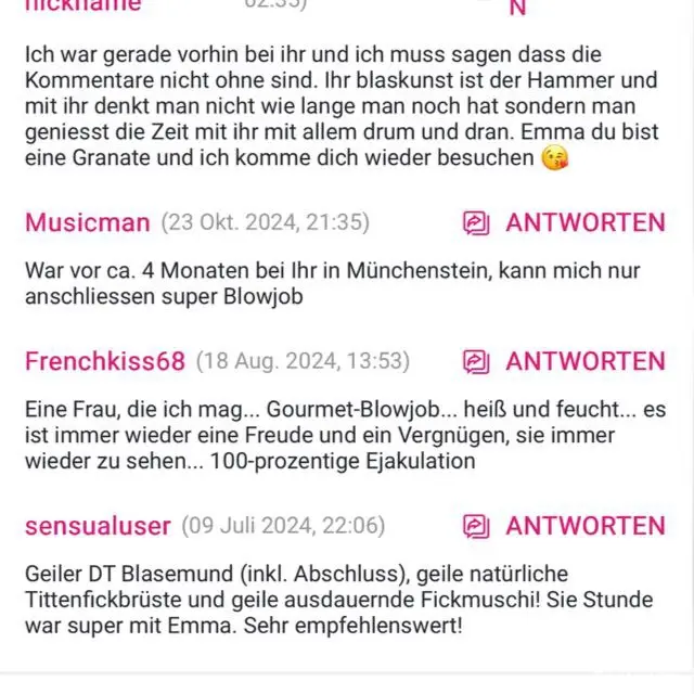 Emma ❤️Nur 4 jours ici ♥️sex uniquement avec des préservatifs